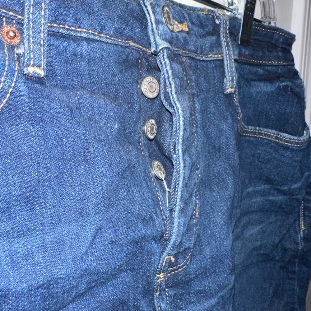 Old Navy Dark Blue Denim Mini Skirt - Picture 3 of 6